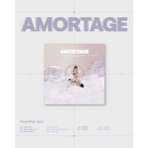 Jisoo - Amortage - Pink Version - incl. Photobook, Sticker + Poster  LP LP